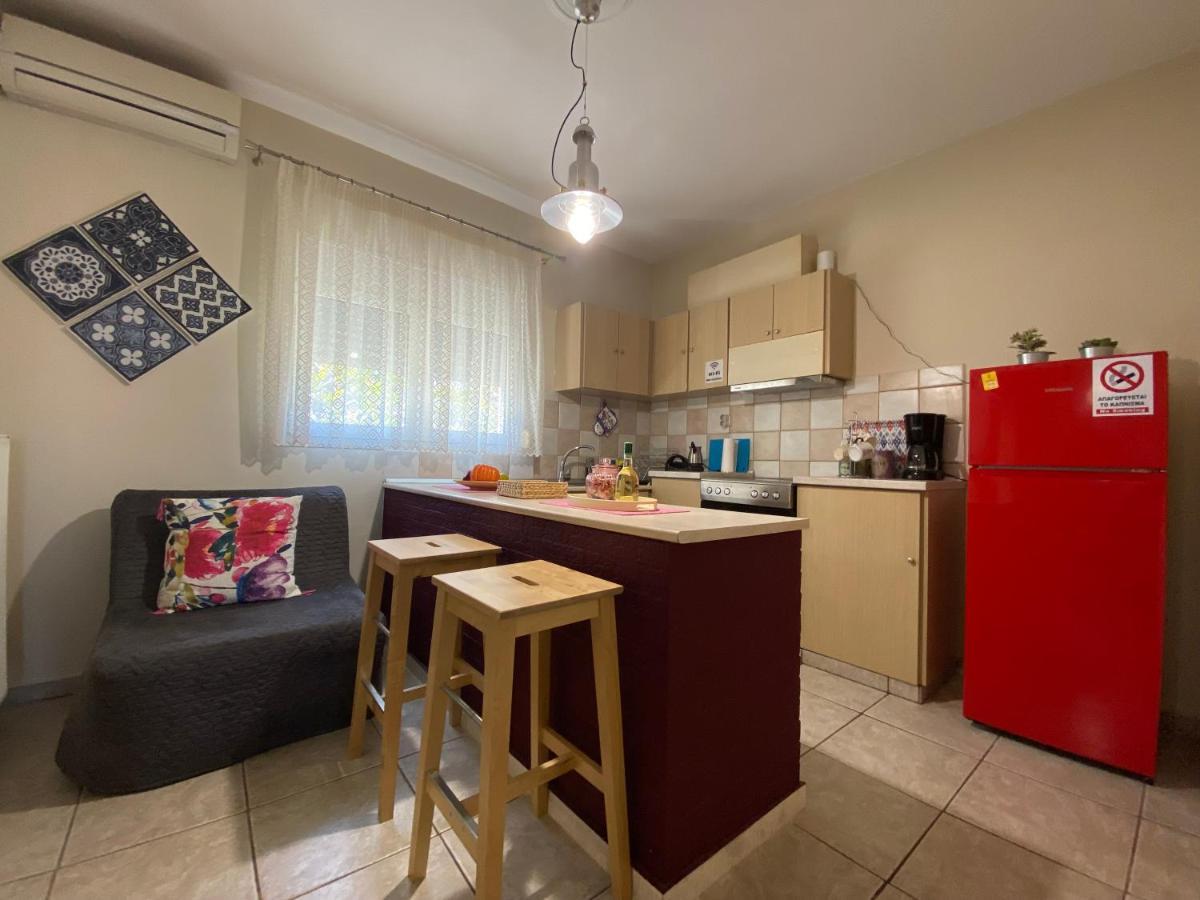 Cozy And Quiet Mini City Apartment Trikala  Exterior photo